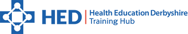 Health Education Derbyshire Training Hub logo